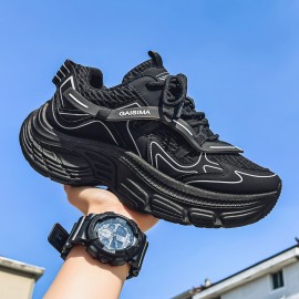 Trendy Ins Thick-Soled Niche Shoes | Casual Men'S Shoes Size 39, Upper, PVC Sole, Fabric Insole, Slip-On Closure, All-Season