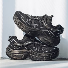 Trendy Ins Thick-Soled Niche Shoes | Casual Men'S Shoes Size 39, Upper, PVC Sole, Fabric Insole, Slip-On Closure, All-Season