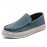 Men'S Slip-On Casual Shoes | Canvas Upper, Rubber Sole, Fabric Insole, Solid Color, Low Top - yexingman