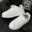 Men'S Fashion Sneakers Bread Shoes | Comfortable & Versatile, Low-Top Casual Wear, Upper & Sole, PVC Inner, Lace Closure, Round Toe