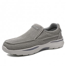 Men'S Canvas Shoes Thick Sole Slip-On Lazy Shoes | Comfortable and Stylish, Ideal for Everyday Wear