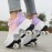 Sneakers, Women's Skateboard Shoes, Fashion Roller Skates for Men, Women, Students, and Teens, Casual Shoes with Retractable Four Wheels