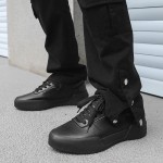 Local Warehouse Men's Shoes Thick Platform Sneakers Fashion Toe Casual Walking Shoes Low Top Breathable