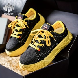 Women'S Casual Sneakers | Stylish Multi Color Board Shoes, Comfortable Daily Wear, Fashion Lace Up, Lightweight Breathable, Non Slip Sole, Versatile Retro Design, All Match Outfit, Chic Walking Shoes, Classic Ladies Sneakers, Trendy Contrast Detail